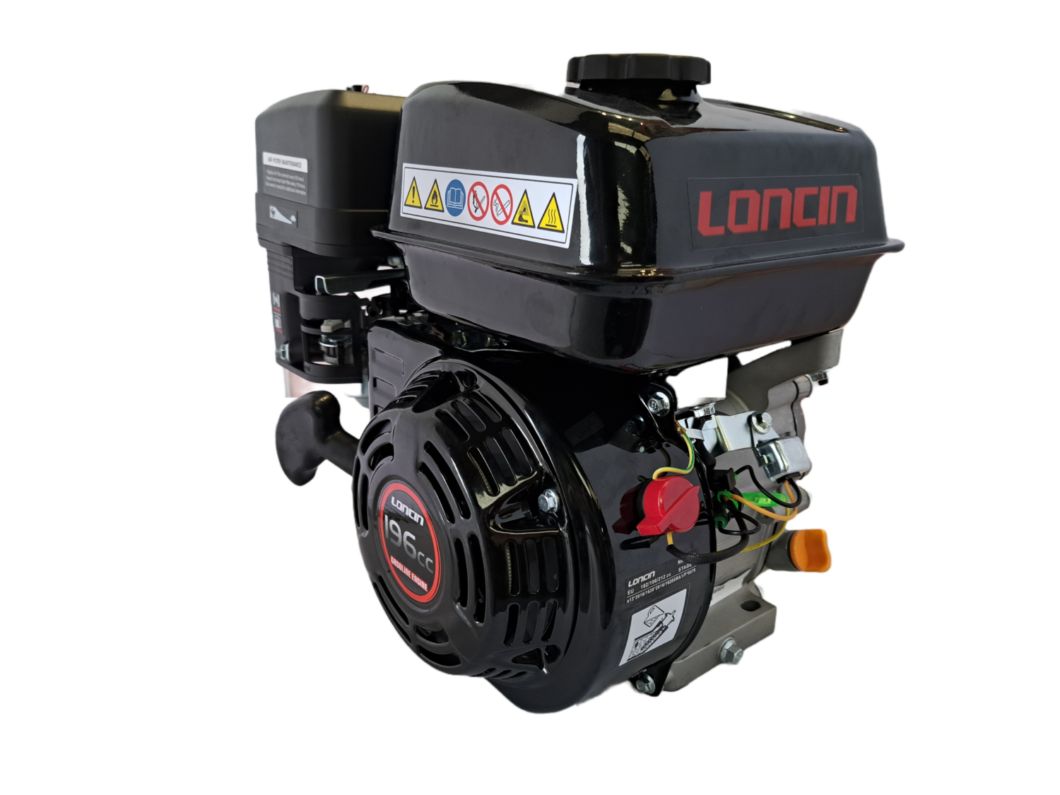 LONCIN G390F-A PETROL ENGINE 13 hp Shaft 25 mm MOTOR HONDA GX390