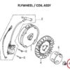 flywheel and coil assy 6 1 1 1